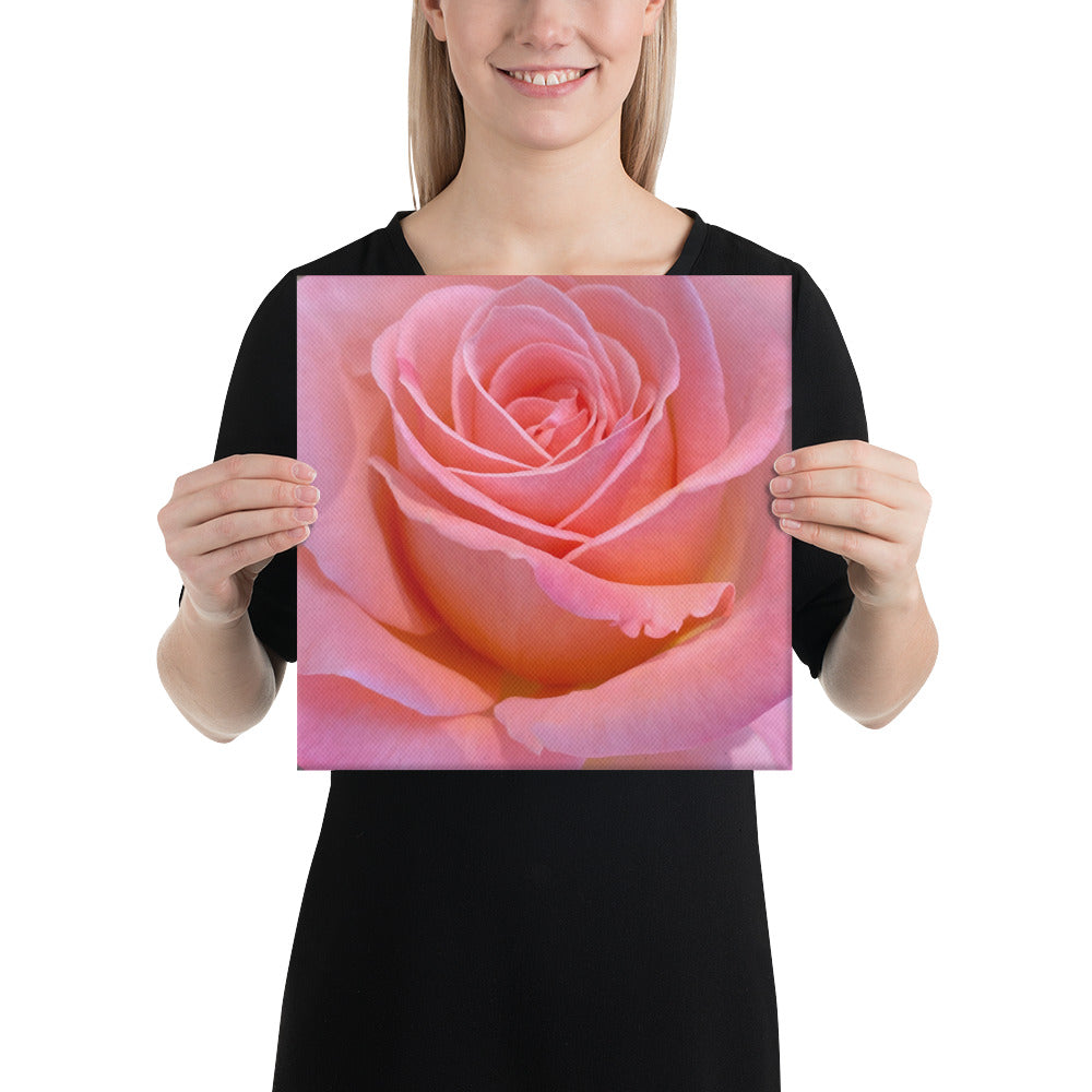 Alluring - flower gift canvas