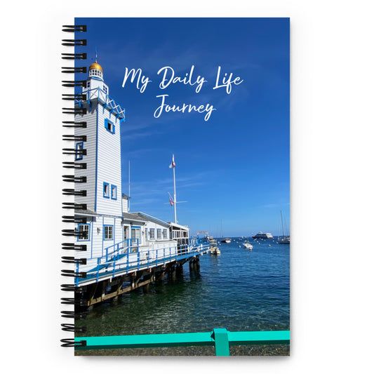 My Daily Life Journey - spiral notebook